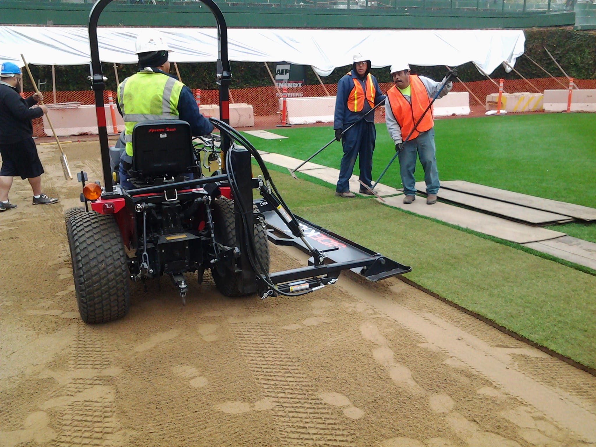 Sidekick Turf Machine Is Allowing Stadiums To Install Real Turf, Real Tight
