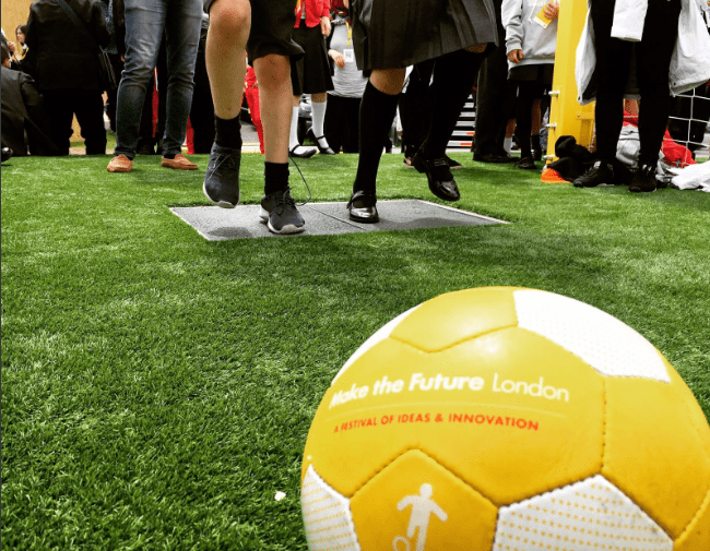 Pelé Continues To Support The Pavegen Energy Soccer Fields Once