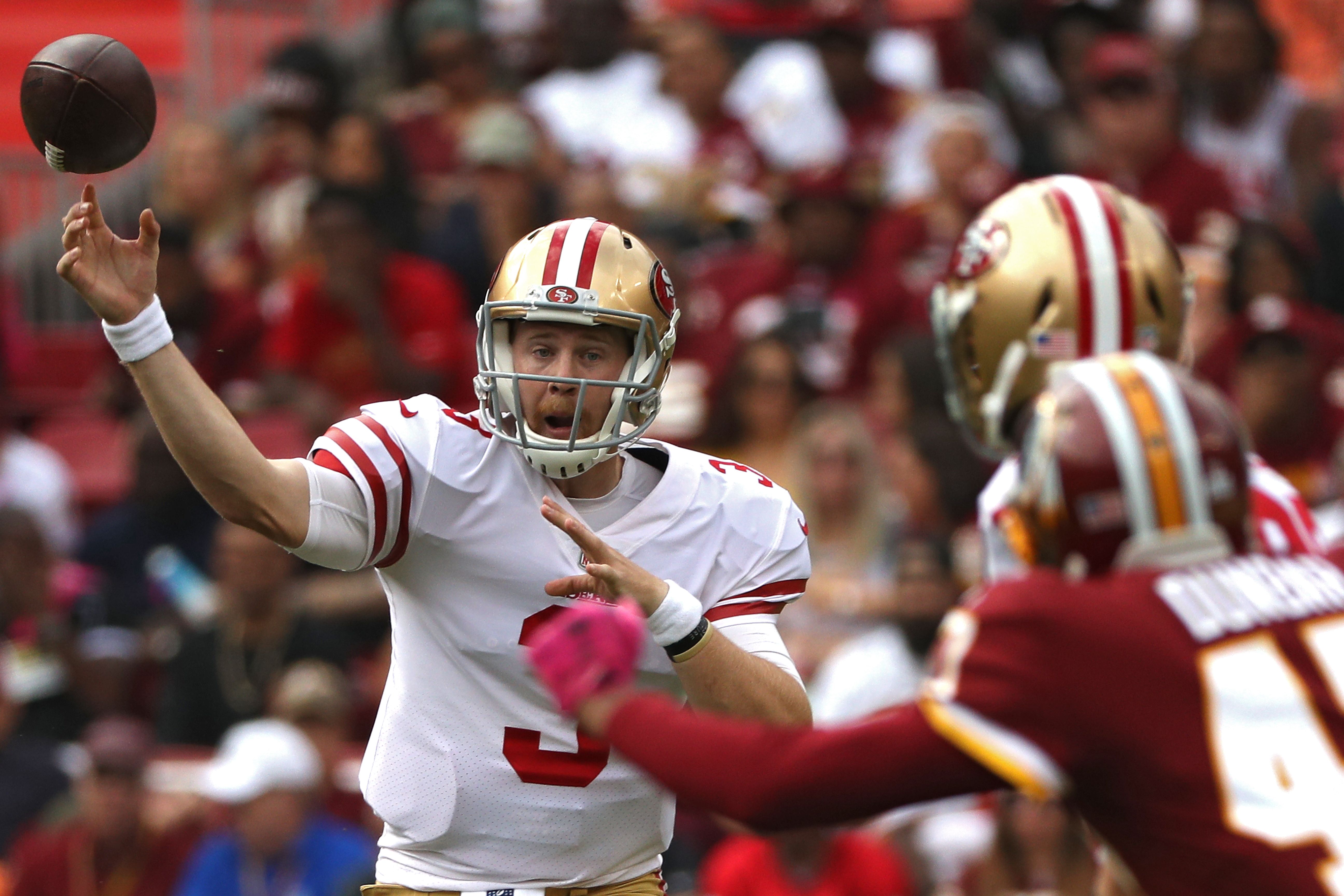 San Francisco 49ers Quarterbacks Battle, Get Virtual Reality Reps