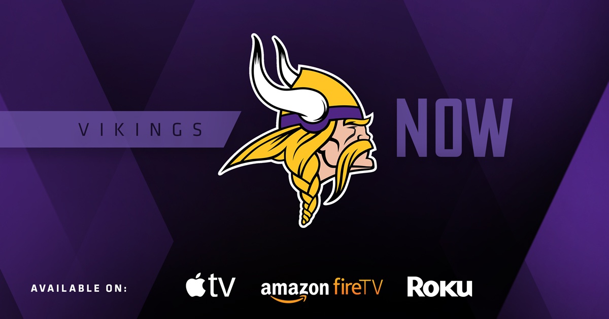 Minnesota Vikings Launch App For Roku, Apple TV, Amazon TV