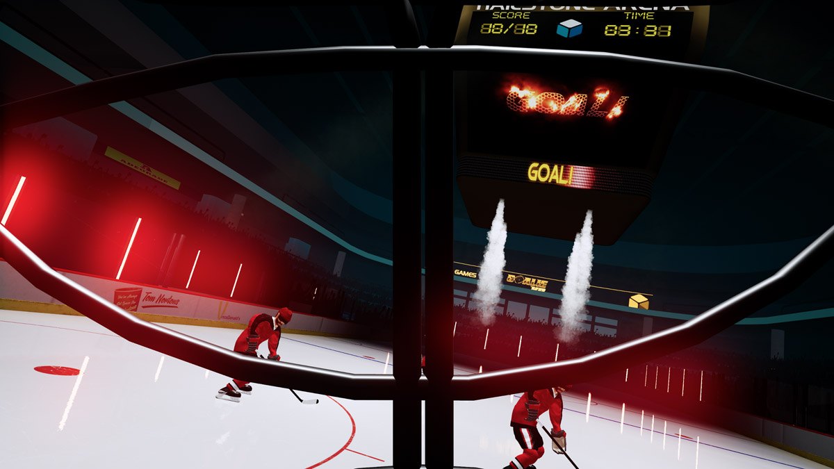 Face Shots As The Hockey Goalie With This Virtual Reality Game