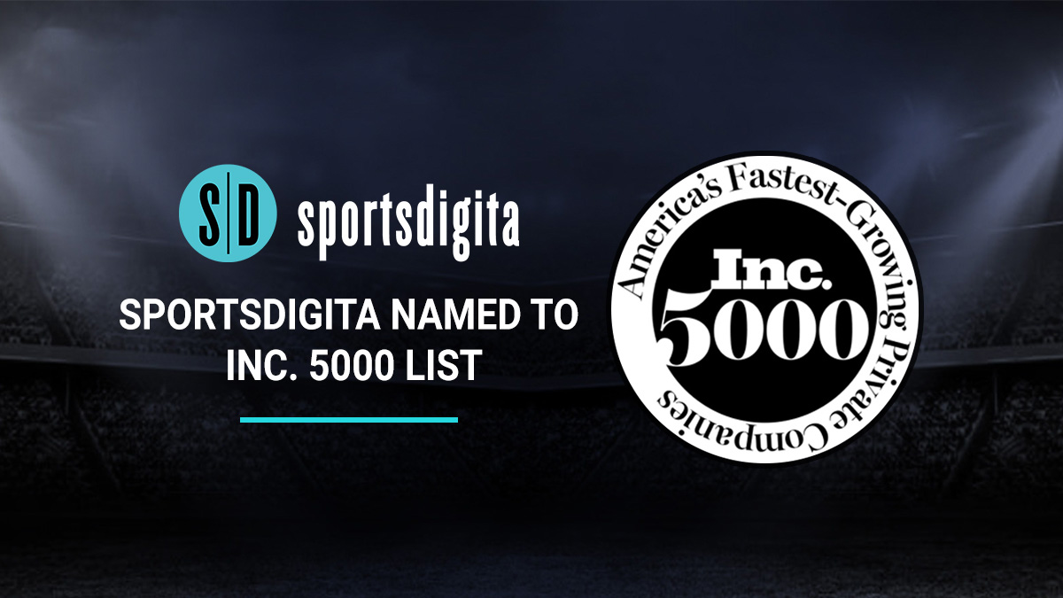 Sportsdigita Named to Inc. Magazine’s Annual List of America’s Fastest