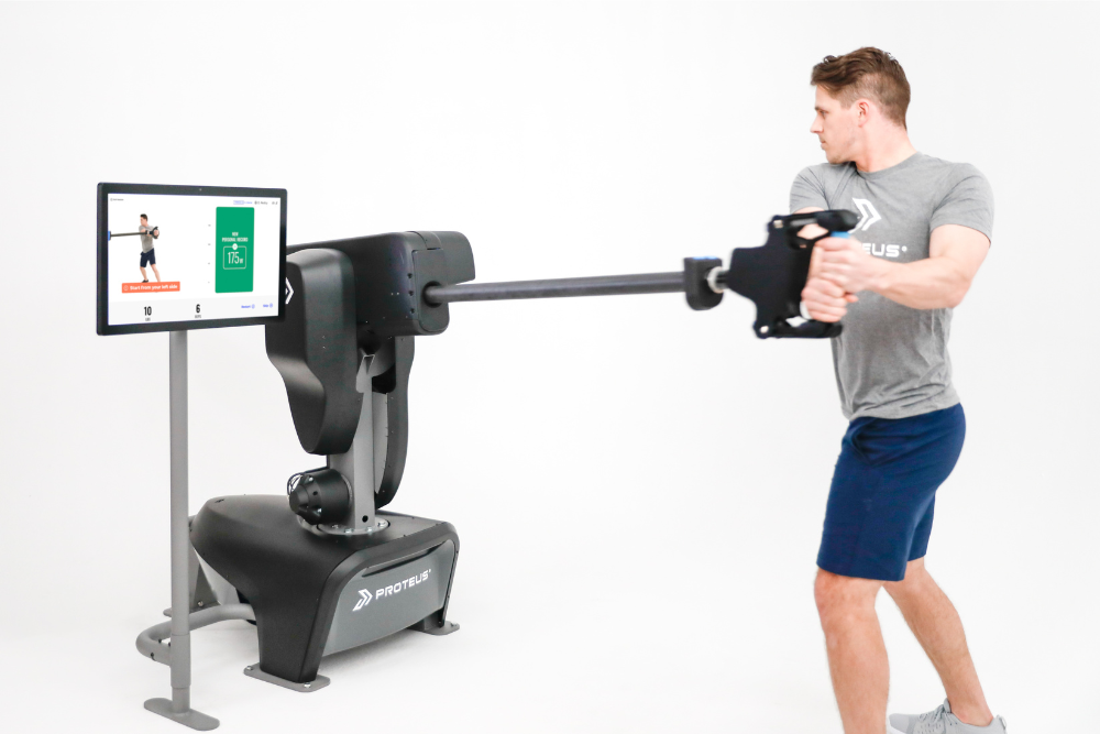 Proteus Motion’s 3D Resistance Machine Measures Strength and Power